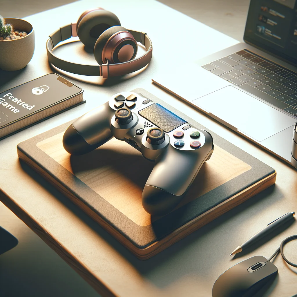 Um guia de jogos em destaque